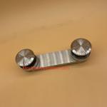 glass to glass connector, glass clamps, stainless steel 304, finishing satin,