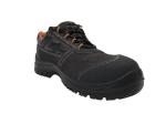 Ordinary Steel Toe Work Shoes / Unisex Safety Shoes Injection Molded PU Unisex
