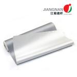0.5mm Duty Silver Gray PU Coated Fiberglass Cloth For Expansion Joint