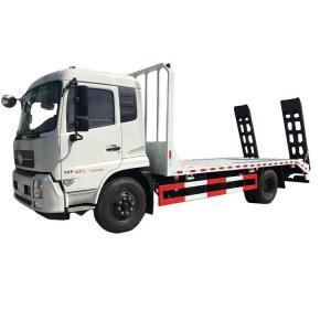 Wholesale 4700mm Wheelbase 6-Tire Dongfeng 4x2 Road Emergency Wrecker Truck Flatbed Lift Trailer from china suppliers