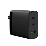 100w gan usb-c charger 3 ports usb type-c PD fast charging adapter chargers for
