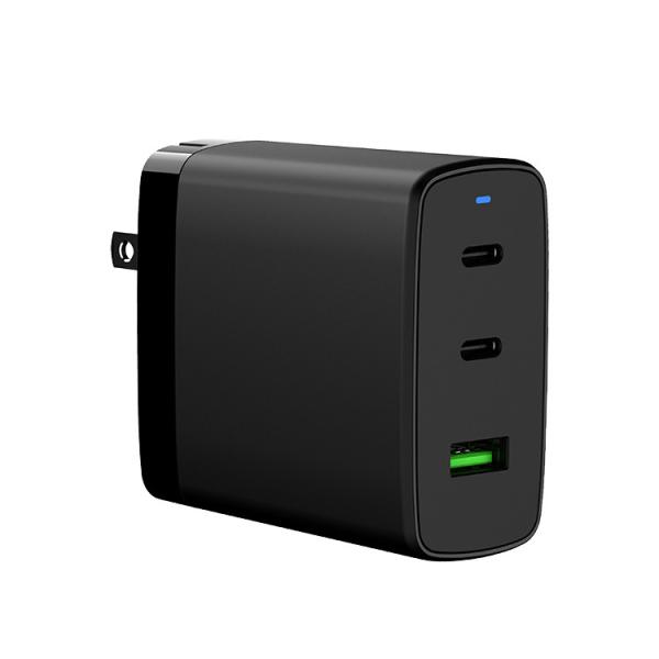 100w gan usb-c charger 3 ports usb type-c PD fast charging adapter chargers for
