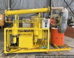 High Efficiency Vacuum Oil Filter Oil Distillation Refining 2T/D