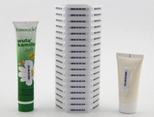 Wholesale 58kHz Barcode Anti Theft AM EAS Labels , Silicon-coated Kraft Liner 0.12mm Thick from china suppliers