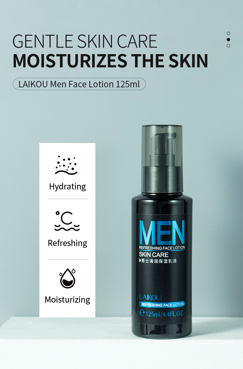 Firming Men's Hyaluronic Acid Lotion Moisturizing and Nourishing Face Skin Care Lotion Face Cream & Lotion