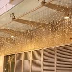 96 LED Curtain Icicle Lights 3m For Christmas Decoration