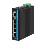 90w Gigabit Poe Extender 1 Port 802.3bt PoE++ To 4 Port 802.3af/at Industrial