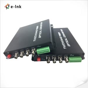 Wholesale 4 Channels 4 In 1 67dB Video Fiber Converter DC5V 2A Input Power from china suppliers