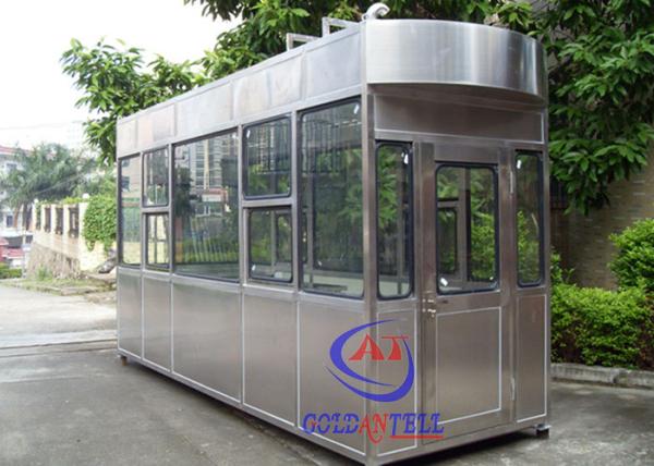 20 Year Lifetime Outdoor Ticket Booth / Portable Guard Shacks Multi Color