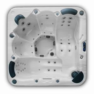 Wholesale European Outside Whirlpool Spa Tub Outdoor Freestanding Hot Tub Spa With 3 Seats And 2 Loungers from china suppliers