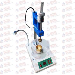 Wholesale 220Volt Asphalt Testing Equipment 0-50mm Range Semi Automatic Penetrometer from china suppliers