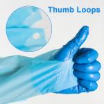 CPE Apron Long Sleeves Medical Disposable Gowns