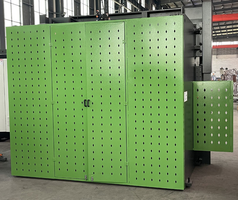 High Efficiency 1600KN Tp10s Controller Hydraulic Folding Press Brake 3200mm CNC Servo Motor