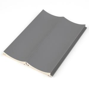 Wholesale Interior Decoration Environmentally Friendly PVC Moulding Board WPC Grating Panel from china suppliers