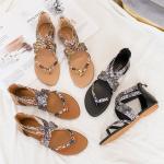 BS052 Wedge Heel Sandals Women'S BS048 Amazon Bohemian Sandals 2020 Summer New
