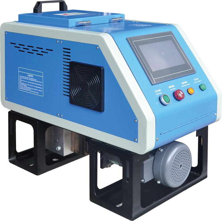 Horizontal Type Four Liter Hot Melt Gluer Melter Dispensing Machine