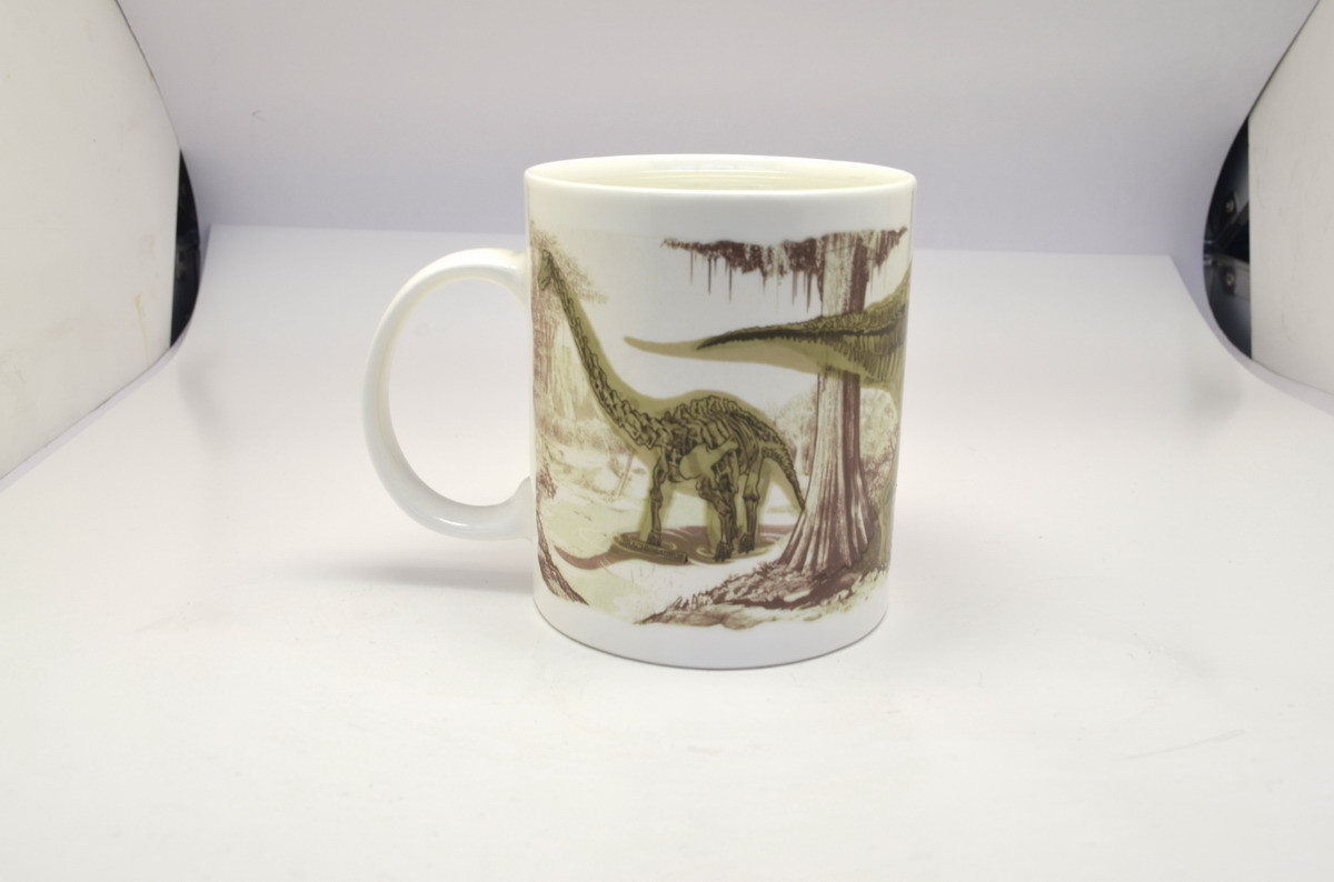 Promotional Gift Eco Friendly Mugs Dinosaur Heat Sensitive Color Changing Mug