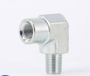 Wholesale Round Head Galvanized Sheet Stainless Steel Hydraulic Adapter 90 Degree Elbow from china suppliers