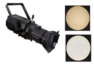 Wholesale 19°/ 26°/ 36°/ 50° 200W Led Leko Profile Light Studio Light Warm White / Cool White Color / 2in One Color from china suppliers