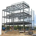 Gb High Rise Steel Building Prefabricated Workshop Sheds ODM