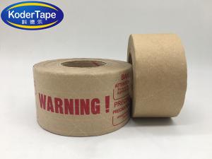 Wholesale Water Activated Reinfoced Starch Adhesive Gummed Brown Paper Tape from china suppliers