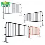 French Style Metal Crowd Control Barriers Bike Rack Barricade Hot Dip Galvanized