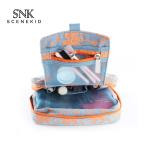 Wash Large Women PU 3 Pieces Travel Cosmetic Bag Set
