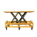 6 Wheeler 2200lbs 1500 Lbs 1000 Lb Electric Lift Table Cart Large
