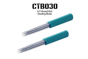 Wholesale Green Round Medical Stainless Steel Tattoo Needles Gamma Rays Sterilized from china suppliers