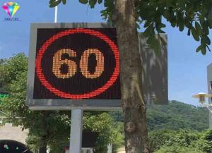 Wholesale P25mm Traffic LED Display Electronic Speed Limit Sign 8000nit Brightness from china suppliers
