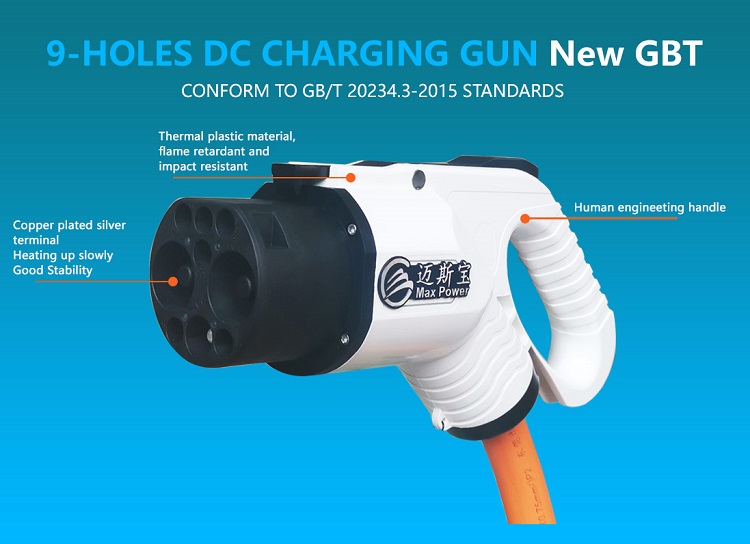 EN 61851 Standard 48V 3.3KW Fast Charge Electric Vehicle Portable EV DC Charger with CHAdeMO and CCS Connectors