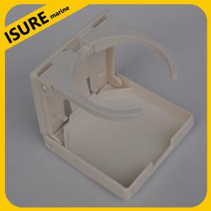 Wholesale ISURE MARINE Boat Yacht Cup Holder White Nylon Adjustable Folding Drink Holder from china suppliers