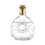 Collar Material Aluminum Plastic PP 500ml 750ml Empty Brandy Glass Bottle with
