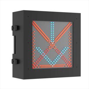 Wholesale 800*800mm LED Lane Control Signs Red Cross Green Arrow Signal from china suppliers