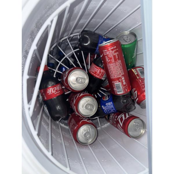 Creative P1.86mm Indoor GOB Soda Can LED Display With Fridge Keeping Drinks Cold While Lighting Up Your Space