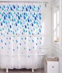 Clear Transparent Peva Shower Curtain Liner With Magnets, PEVA shower curtain