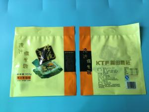 Wholesale Custom Candy Snacks Medicine Packaging Poly Bags , Plastic Packing Bags Laminated Zipper Bags with hanger hole from china suppliers