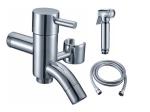 One Handle Brass Bathroom Water Tap With Brass Arabic Shower Set
