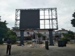 Energy Save Outdoor Led Advertising Screens Wall Mounted RoSH Certification