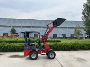 Wholesale Fully Hydraulic Compact Mini Loader Machine Hydraulic Travel Lift 800kg Small Loader Mini Loader For Sale from china suppliers