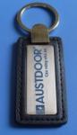 PU High fashion plastic advertising Personalized Leather Keychains