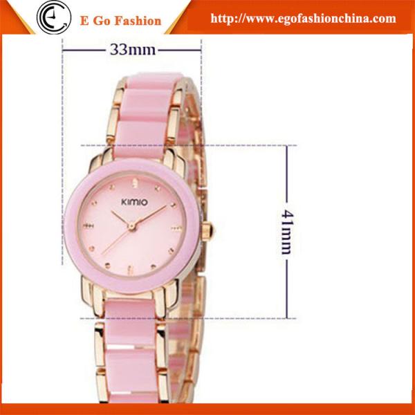 KM02 MOQ 20pcs Luxury Bracelet Watch Bangle Watches Golden Case Watch Female