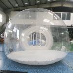 Inflatable Transparent Bubble House Tent 5m Customize Logo Size
