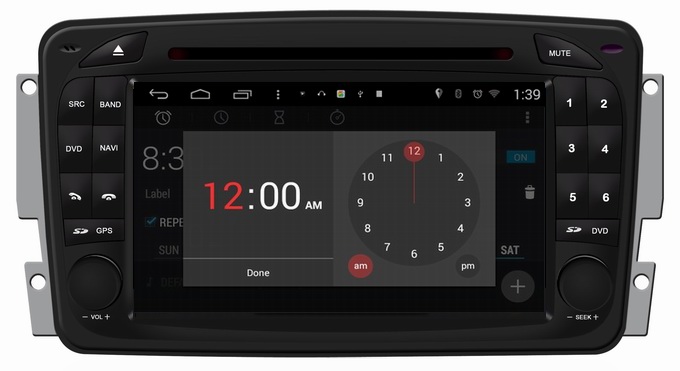 Ouchuangbo android 4.4 car stereo dvd gps navigaton Mercedes W203 support BT Aux 3G WIFI