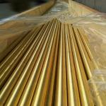 Yellow Copper Tubing Seamless ASTM B111 C68700 Brass Tube for Air Condition