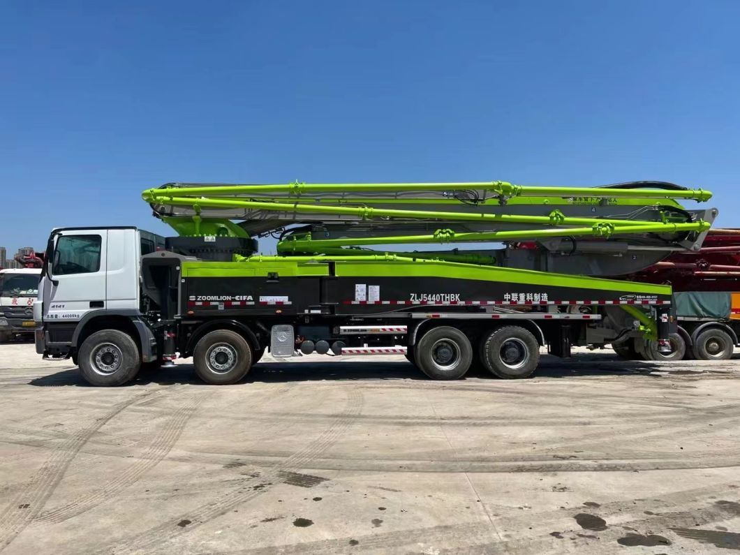 2013 Zml 56m Concrete Pump Truck Concrete Boom Pump Heavy Equipment