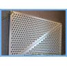 Buy cheap Anti Skid 6061 Aluminum Perforated Metal Sheet Mesh / Low carbon Punch Steel from wholesalers