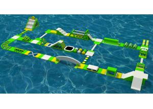 Wholesale Kids / Adults Inflatable Aqua Park With Various Sport Game Customized Size from china suppliers