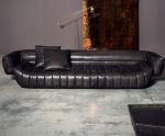 Vintage Light Luxury Style Brown Yellow Green 1-2-3 Seat Sofa Leather Velvet