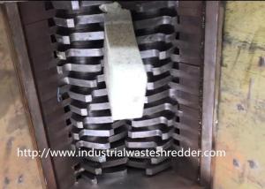 Wholesale Industrial Double Shaft Shredder Machine For Waste Mattress / Rubber Foam from china suppliers
